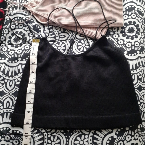 2 Ribbed Bralettes - Picture 5 of 5